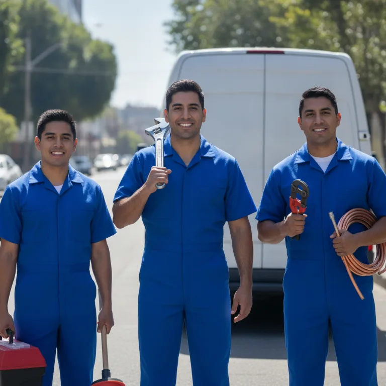 Canalizador equipe em Pedreiras